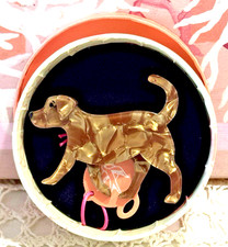 Erstwilder Fan Favourites Resin Brooch Goldie Fawn Golden Retriever RRP $44.95