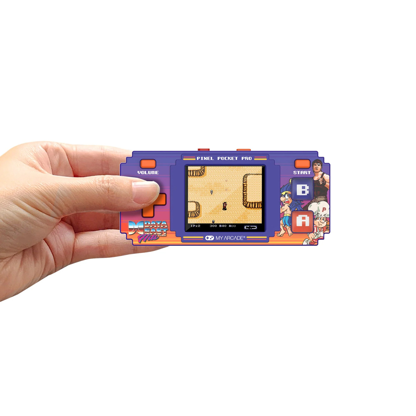 My Arcade Pixel Pocket Pro console rétro Data East Hits pour vos trajets - 2
