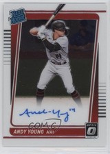 2021 Panini Donruss Optic Rated Rookie Signatures Andy Young #RRS-AY Auto 1p5n