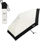 Wpc UV Protection Parasol for Sun&Rain IZA LIGHT＆SLIM Off/Black Color 190g 55cm