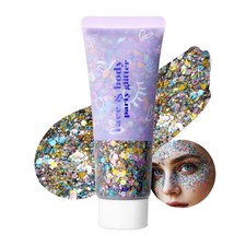 Carnival Body Glitter Gel Sparkly Hair Face Makeup for Festival Party