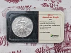 2001 1 oz Silver American Eagle (Brilliant Uncirculated) Littleton