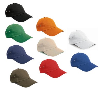 Result Cotton Plush 6 Panel Baseball Cap Hat with Curved Peak