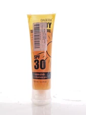 DAGEDA Body Glow Oil, SPF 30 Broad Spectrum Glitter Sunscreen, Exp 4/2028.SEALED