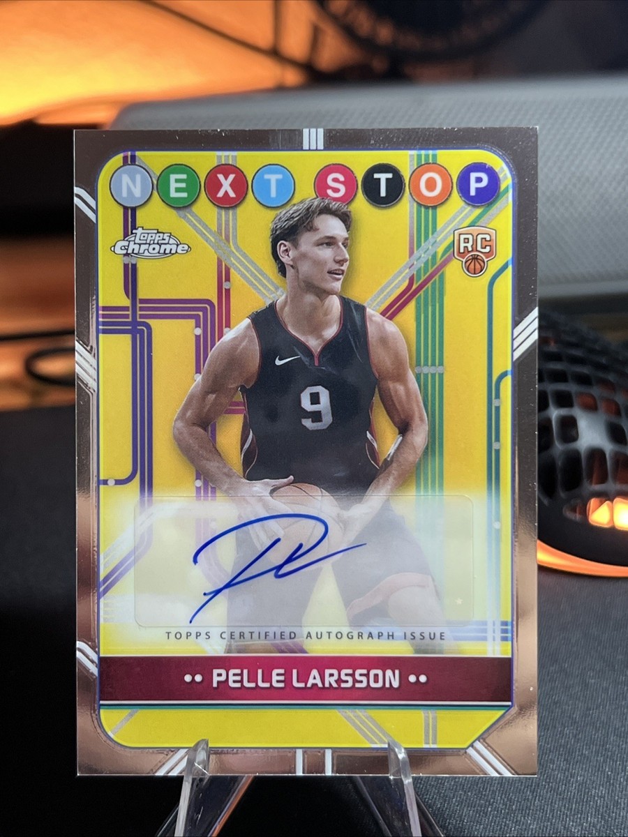 2024-25 Topps Chrome - Next Stop Signatures Pelle Larsson