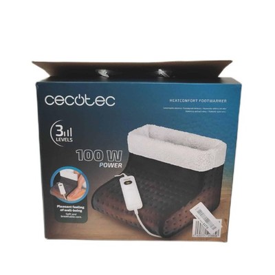 Cecotec Fußwärmer Haushaltsgeräte HeatConfort FootWarmer 100 W Wohlfühlkomfort W
