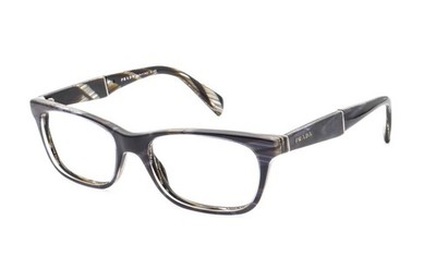 Abstract Modern Prada Unisex Eyeglasses VPR14P EAR1O1 Colored Strokes