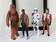 825⚜️ Lot de 4 Figurines Star Wars Hauteur 30 Cm Environ Hasbro