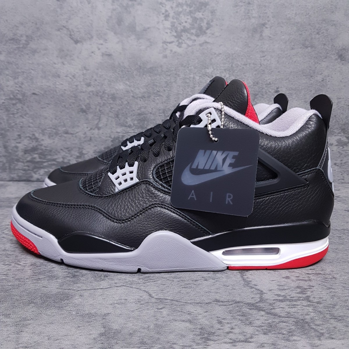 NIKE AIR JORDAN 4 Retro Bred Reimagined B Grade Shoes Mens 10.5