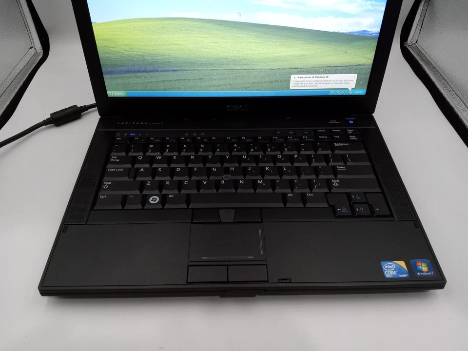 Dell Latitude e6410 14" Laptop Intel i5 4GB 320GB XP 3100M -NO BATT -READ -RR - Image 2 of 4