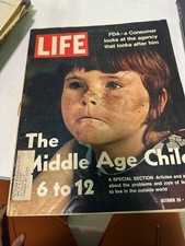 Life Magazine Portrait Cover October 20 1967 Blackred Paper