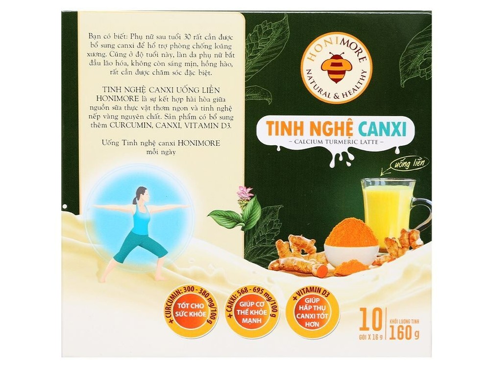 Honimore Original & Calcium Turmeric Latte Turmeric Latte 288G/ 160G Honimore Original & Calcium Turmeric Latte Turmeric Latte 288G/ 160G