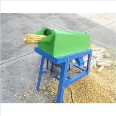 220V Farm New Electric Corn Thresher Sheller Threshing Stripping Machine zk