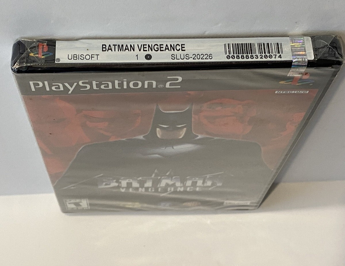 Jeu Batman: Vengeance - PlayStation 2 (PS2) - Version Italienne - Bon état, Complet