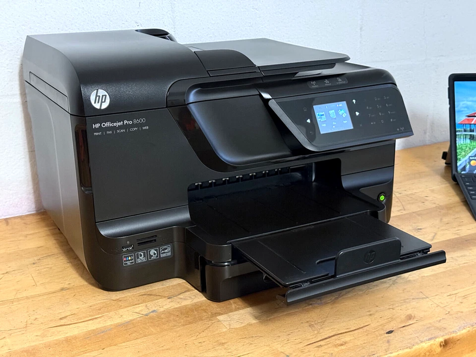 HP OfficeJet Pro 8600 Printer Wireless All-In-One Inkjet N911a - FULLY TESTED! - Image 3 of 4