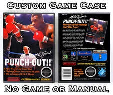 Mike Tyson's Punch-Out!! - Nintendo NES Custom Case *NO GAME*