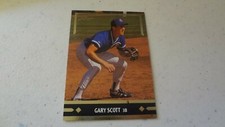 1991 LEAF GOLD ROOKIES # BC4 GARY SCOTT  BASEBALL CARD
