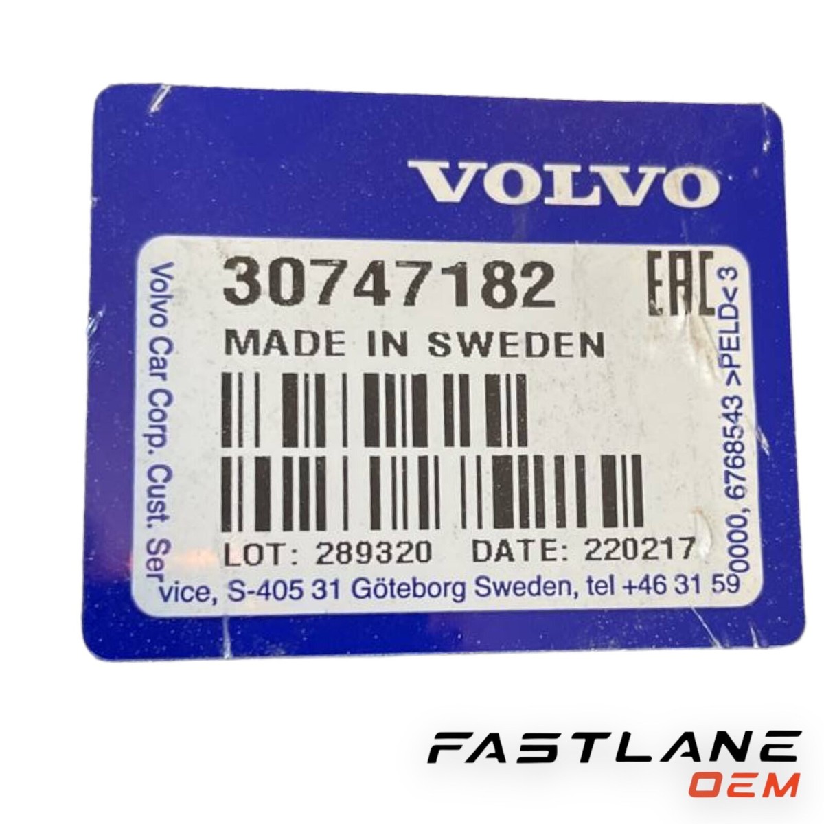 2018-2020 VOLVO XC60 Rear Body Frame Left Plate NEW OEM 30747182  