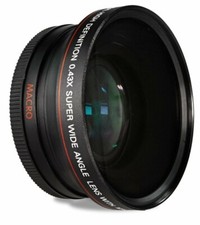 Obiettivo Fisheye HD serie Titanium 0,4x per Sony DSR-PD170, DCR-VX2100, DCR-VX2000
