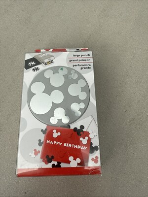 NEW DISNEY MICKEY MOUSE CONFETTI LARGE PUNCH SCRAP BOOKING