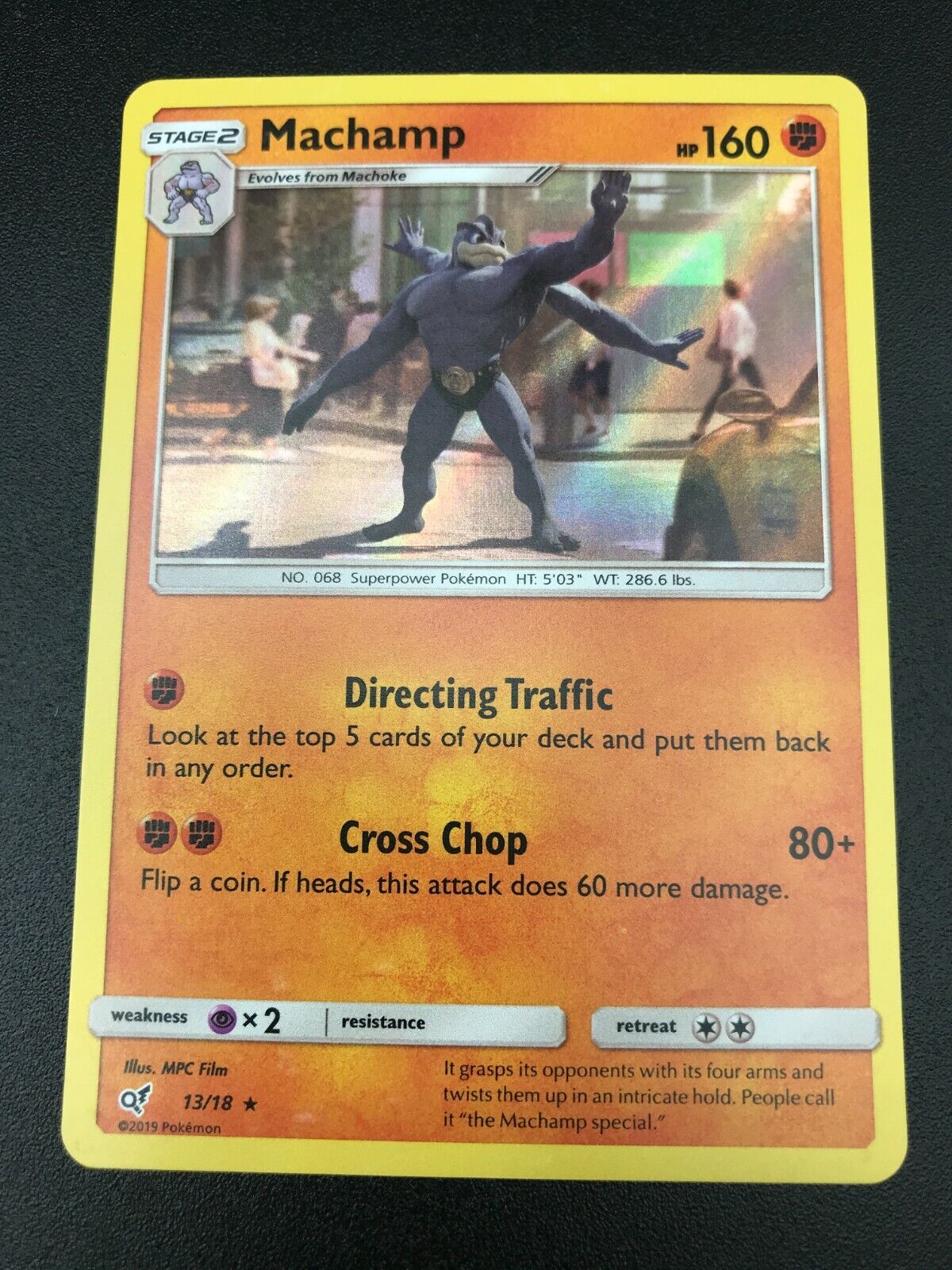 Slaking 18/18 HOLO RARE Detective Pikachu SM SHINY Pokemon Card