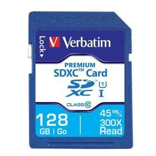Verbatim 128 GB SDXC Camera Memory Cards