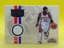 Jason Terry 2001-02 Fleer Platinum National Patch Time GAME-WORN JERSEY