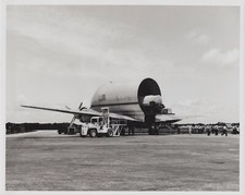  Gemini 2 | RARE NASA Aero Spacelines Guppy with Agena Spacecraft 10x8 Photo