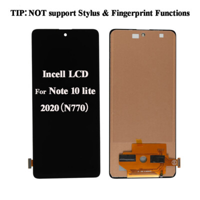 For Samsung Galaxy Note10 Lite 2020 N770 Incell LCD Display Screen Replacement
