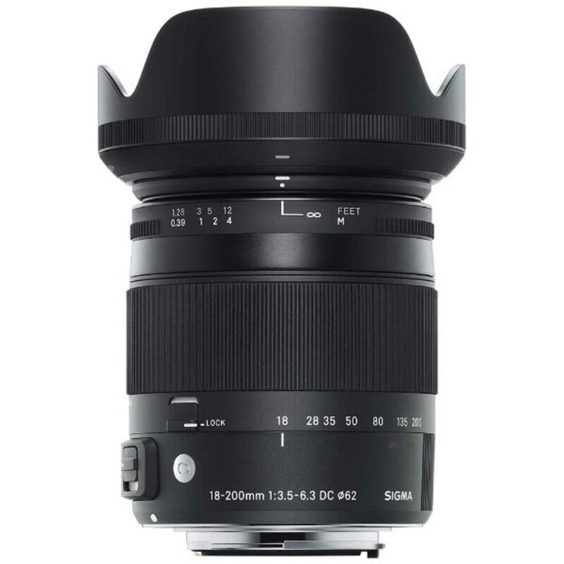 NEW】Sigma 18-200mm f/3.5-6.3 DC Macro HSM Contemporary Lens for