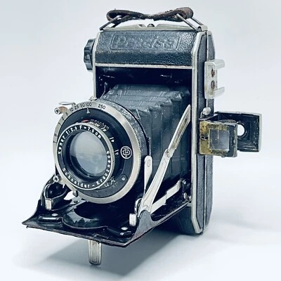 Beier Precisa Kamera Klapp Rollfilm 1938 Art Deco Kamera selten - Ersatzteile Reparatur - Bild 1 von 4