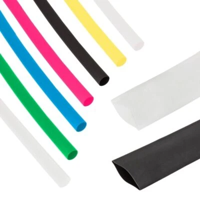 CHILITEC 1 Meter Schrumpfschlauch Schrumpfrate 2:1 diverse Größen & Farben zur Auswahl