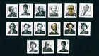 US Scott # 3420 - 3436 / With 3432  Distinguished Americans 15 MNH Stamps