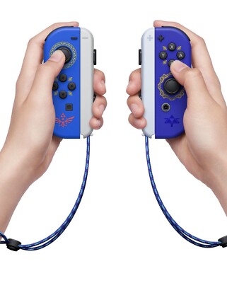 New Limited Edition Legend Of Zelda Style Nintendo Switch Joy-Con