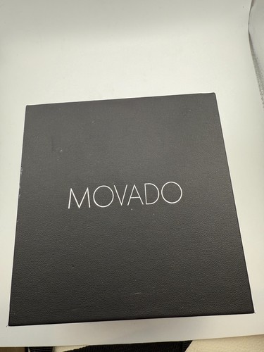 Authentic Movado Museum 40mm Sapphire Crystal Wristwatch w/ Box 71.1.36.1473 - Picture 10 of 10