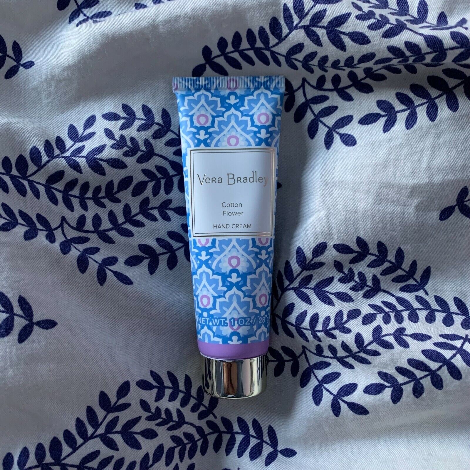 NEW Vera Bradley Cotton Flower Hand Cream Perfumed Lotion 1 oz Rare Sealed Tube