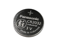 2 x BULK PANASONIC CR2032 cr 2032 ECR2032 3v LITHIUM BATTERY EXPIRE 2034