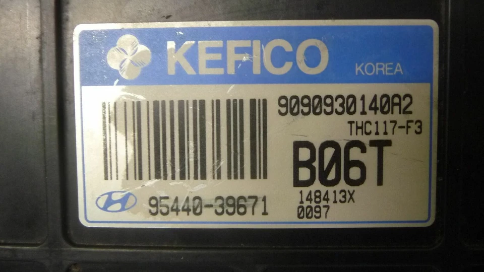 NY643-23 OEM 2003 2004 HYUNDAI SANTA FE 4WD TRANSMISSION CONTROL COMPUTER TCM - Image 3 of 3