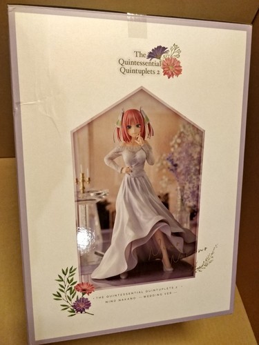 OFFICIAL THE QUINTESSENTIAL QUINTUPLETS 2 NINO NAKANO WEDDING VER 1/7 FIGURE - Picture 3 of 24