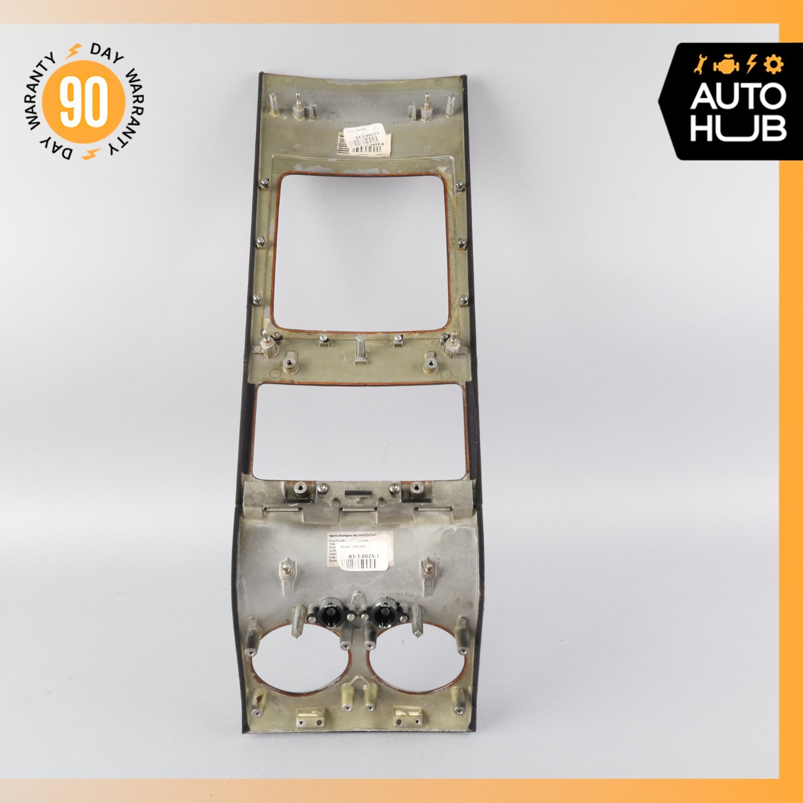 03-17 Bentley Continental GT Coupe Rear Center Console Bezel A/C Vent Trim OEM