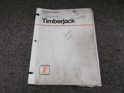 Timberjack Timbco Master T25 Skidder Feller Buncher Parts Catalog Manual