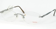 NOS NiGuRa N1044 C SLATE EYEGLASSES GLASSES RIMLESS 1044 51-18-135mm
