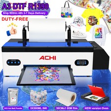 A3 DTF Printer Epson R1390 Head Direct to PET Film Printer for T-Shirt Cloth