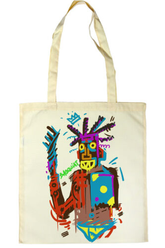 Jean-Michel Basquiat Tote Shopper Bag - Picture 1 of 3