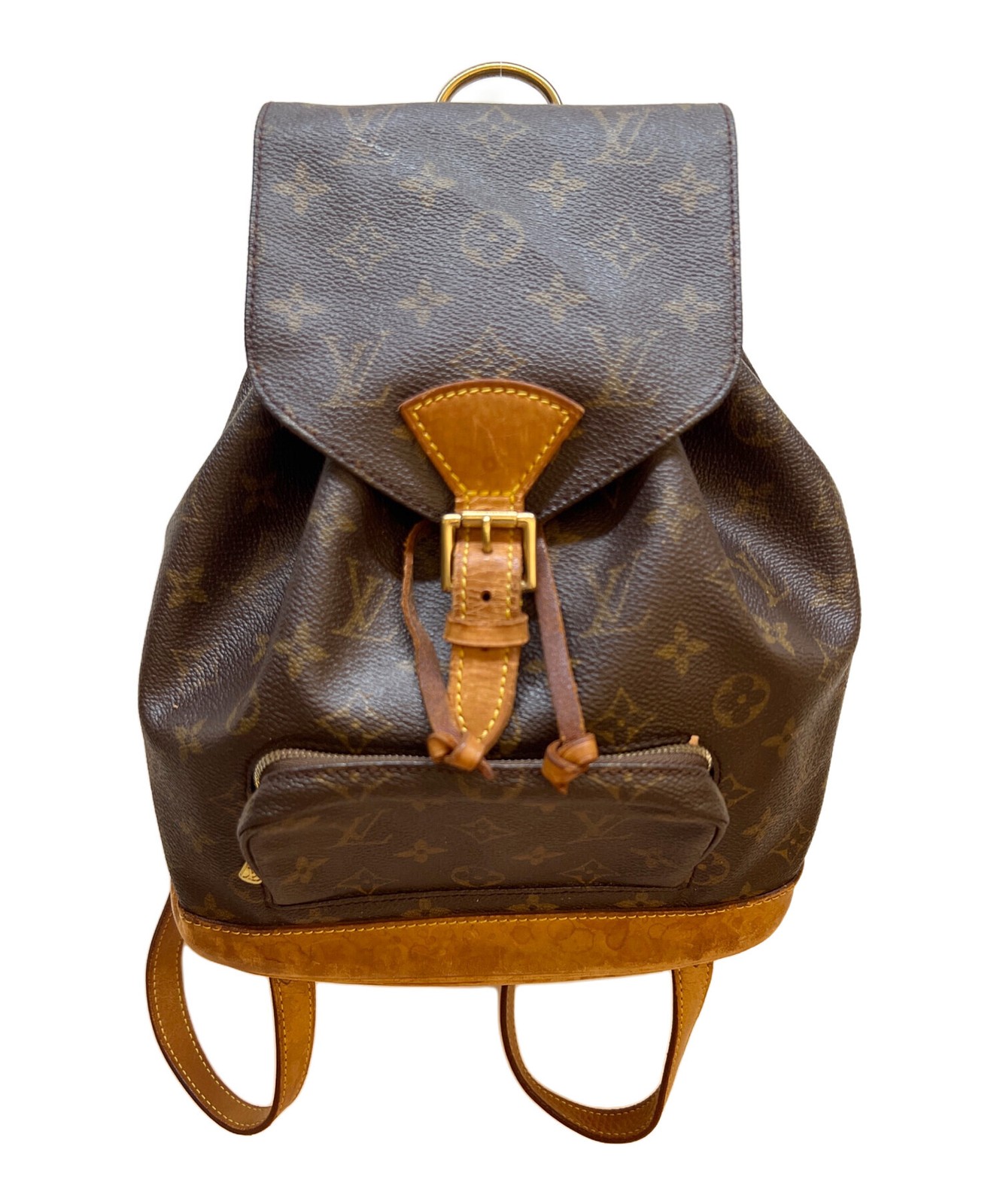 LOUIS VUITTON Monogram Eclipse Backpack M51137 in Black
