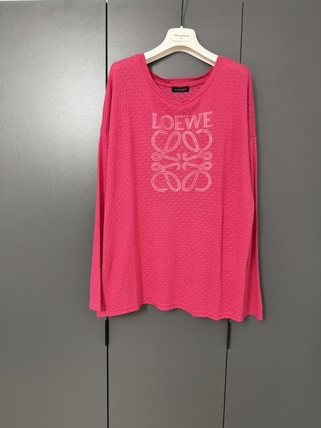 Women Loewe Sweater Raspberry Viscose M