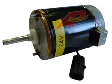 24V Motor 5/16" Shaft Sealed HD Brushes 1977427C1 C2 Single Speed
