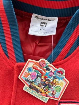 wcs2025 アナハイム限定　ベースボールジャケット 3XL Pokemon 2025 World Championship Anaheim Letterman Jacket ADULT S