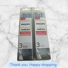 FOR 2 Philips Sonicare S Sensitive Teeth Toothbrush Heads 3-Pack HX6053/64 NEW