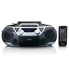 Lenco SCD-720SI - Tragbare XXL Boombox mit DAB+ / FM-Radio, Bluetooth®, CD-, USB
